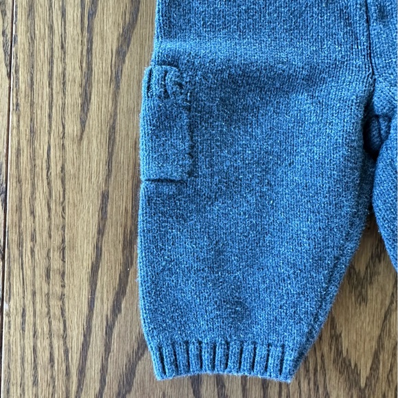 Knit Cotton Baby Cargo Pants - Picture 2 of 7